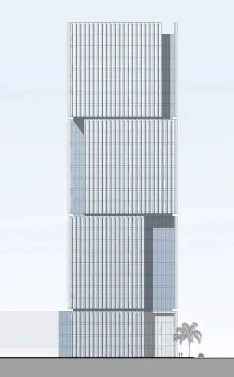 高层办公建筑设计 阿联酋阿布扎比 Al Hilal 银行办公大楼 案例